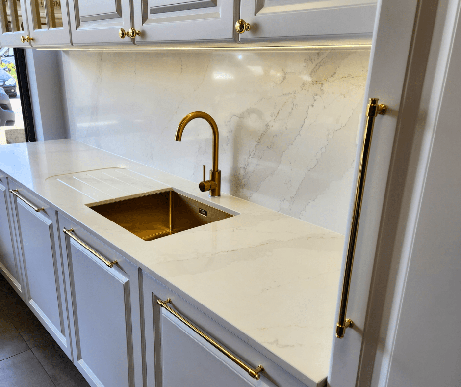 Calacatta Gold Silestone, blaty kuchenne wrocław, promocja