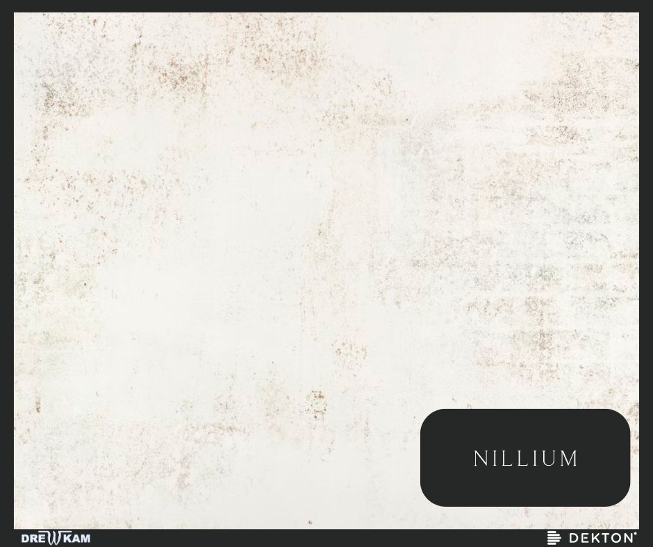 Nillium Dekton, spiek kwarcowy, beżowe blaty kuchenne