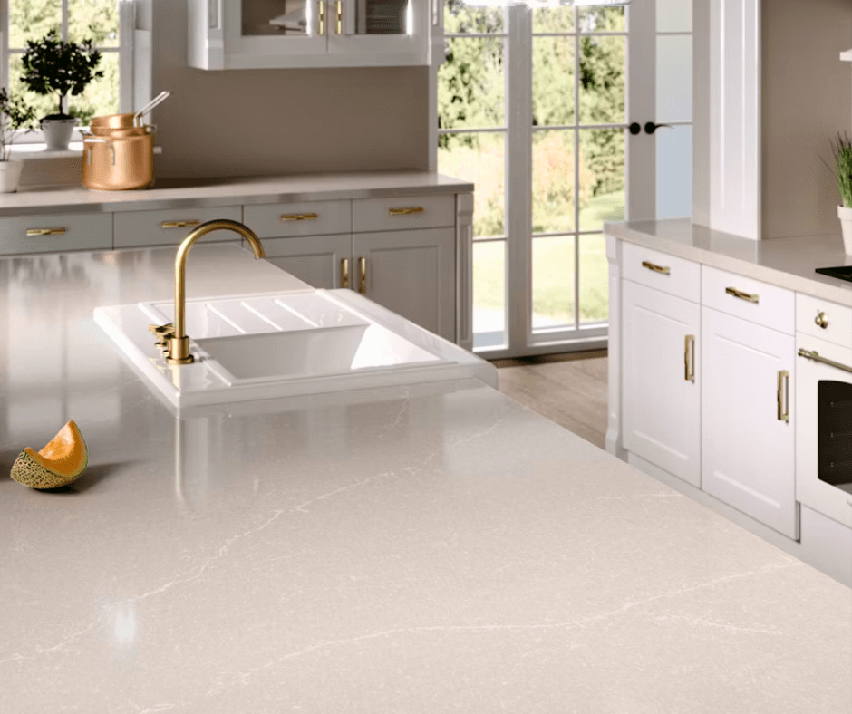 Silestone Desert silver suede, blaty kuchenne wrocław, promocja