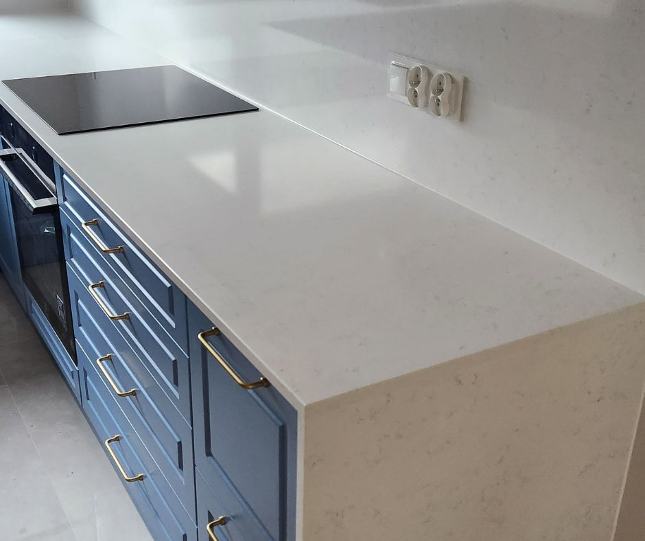 Noble Areti Bianco Technistone, Blat kuchenny