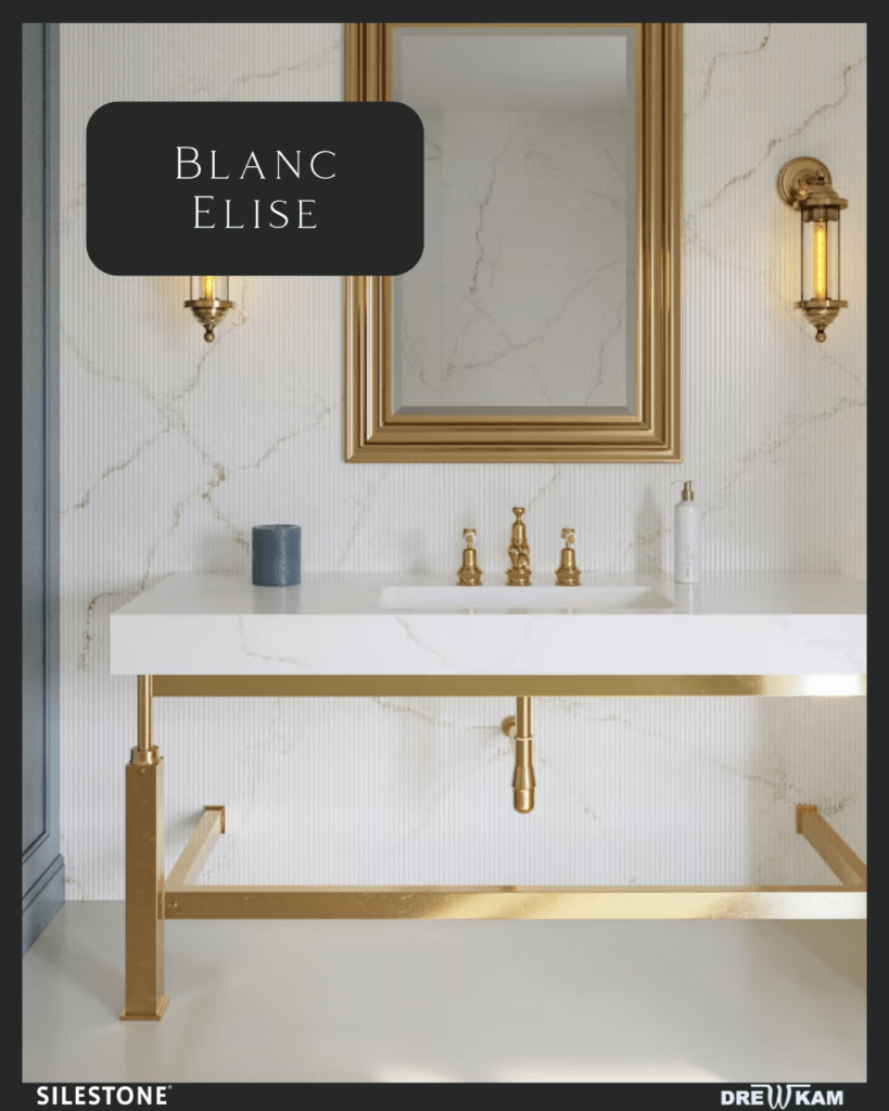 Nowości dekton i Silestone, Blanc Elise Silestone