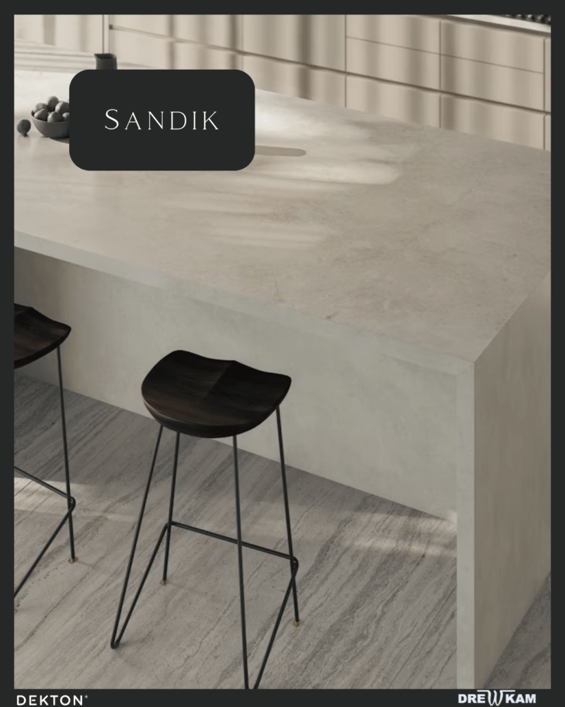 Nowości dekton i Silestone, sandik dekton