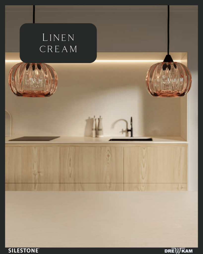 Nowości dekton i Silestone, Linen Cream Silestone