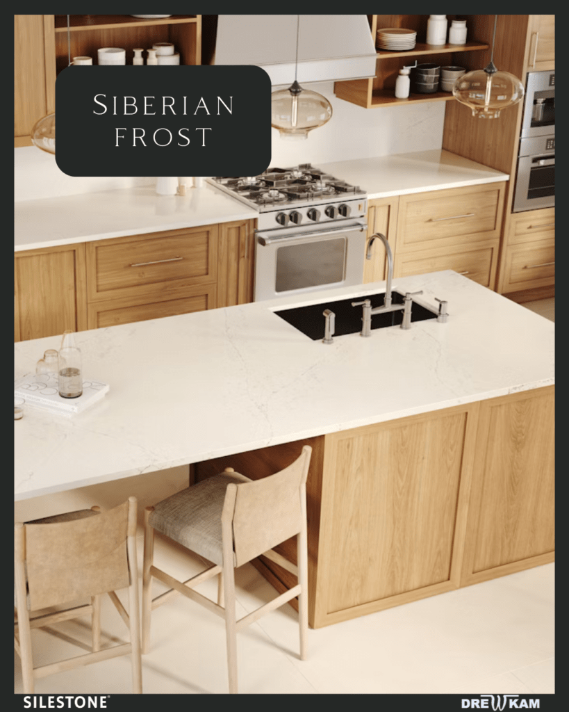 Nowości dekton i Silestone, siberian frost silestone