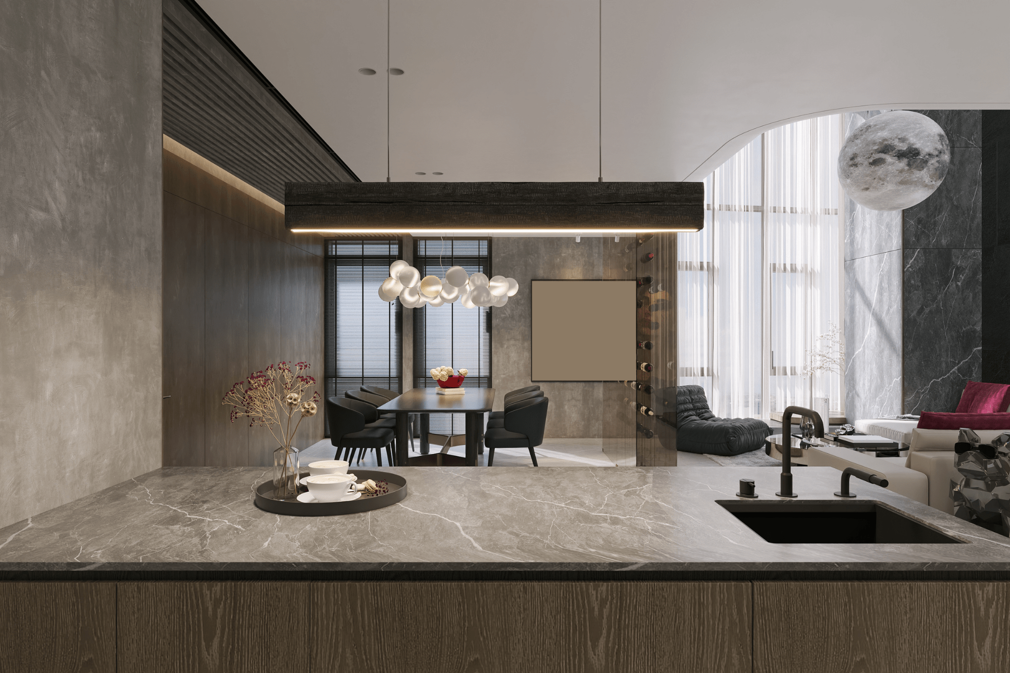 blaty kuchenne na wymiar, nowoczesna kuchnia