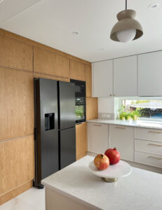 Blaty kuchenne Technistone noble quarzite, wyspa kuchenna