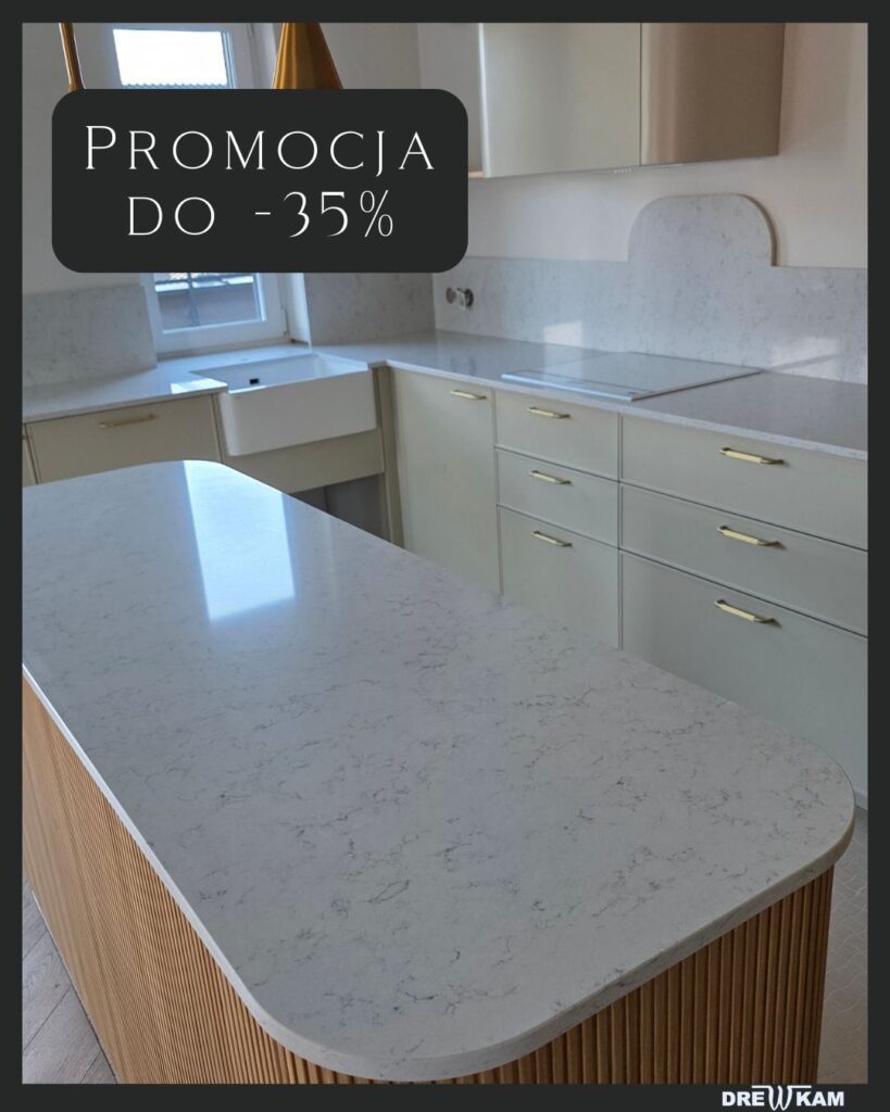 Promocja do -35%, noble carrara technistone, blt kuchenny, wyspa kuchenna