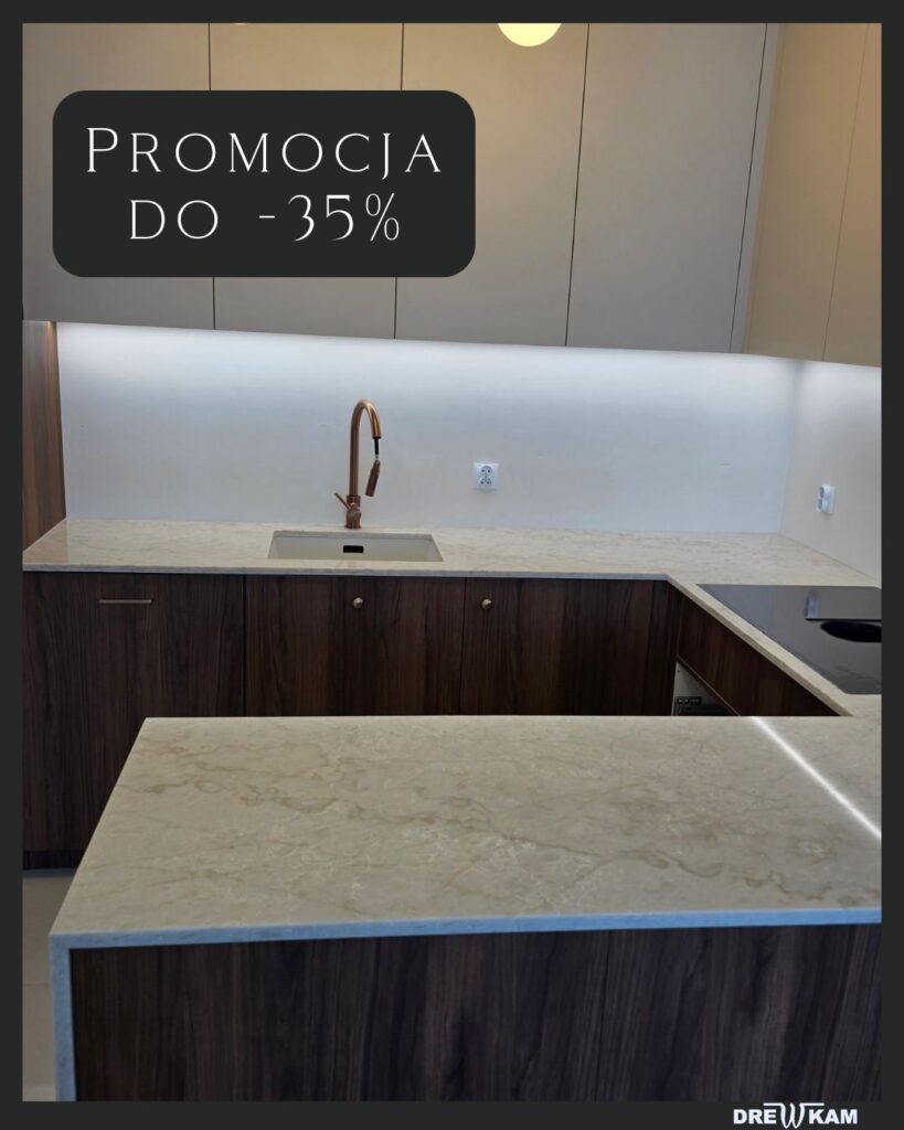 Promocja do -35%, glencoe technistone, blat kuchenny