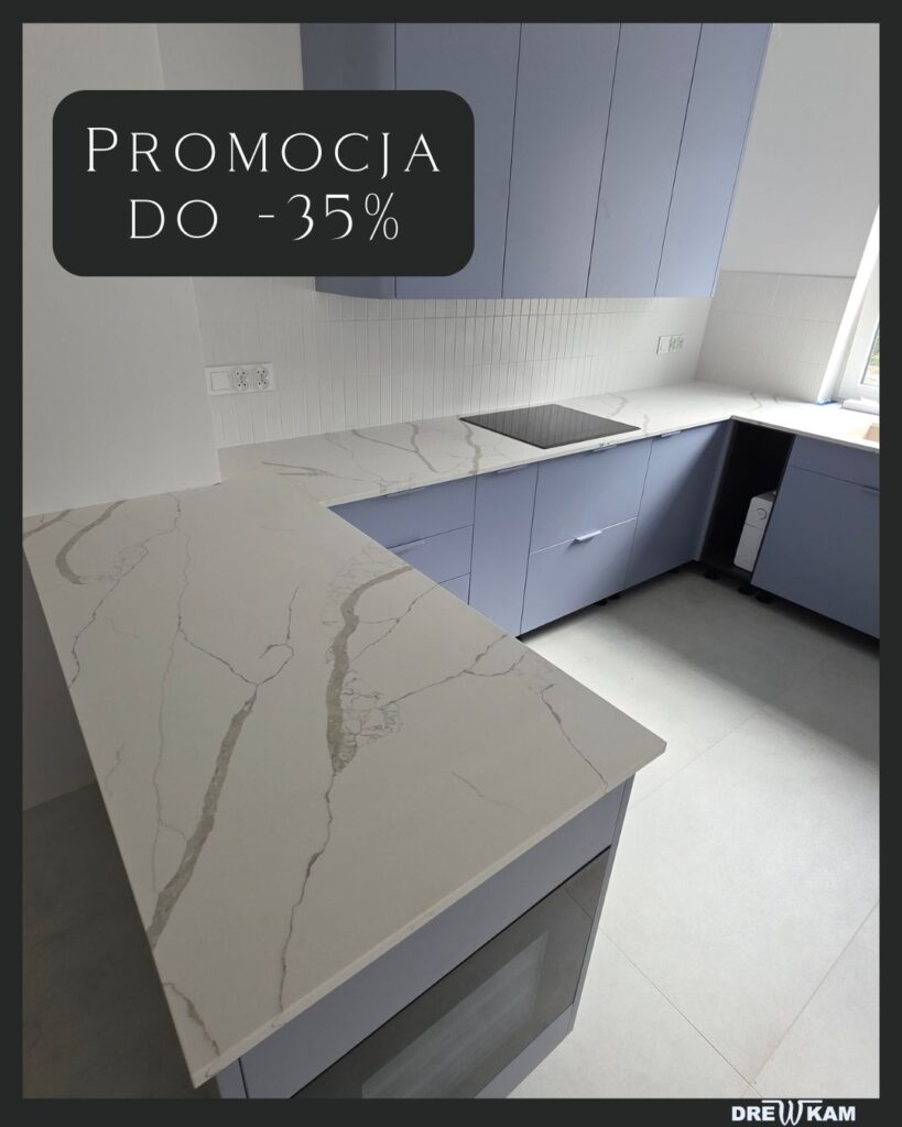 Promocja do -35%, calacatta silva technistone
