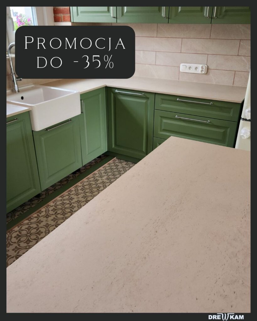 Promocja do -35%, blat i wyspa kuchenna