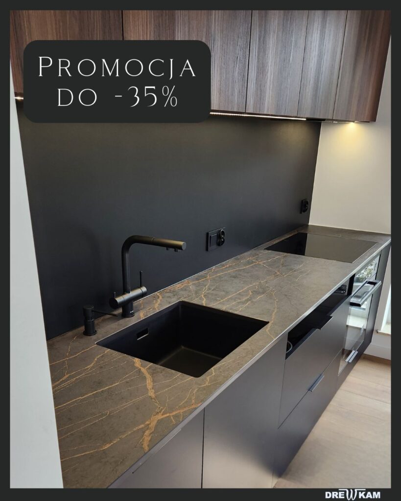 Promocja do -35%, blat kuchenny ze spieku