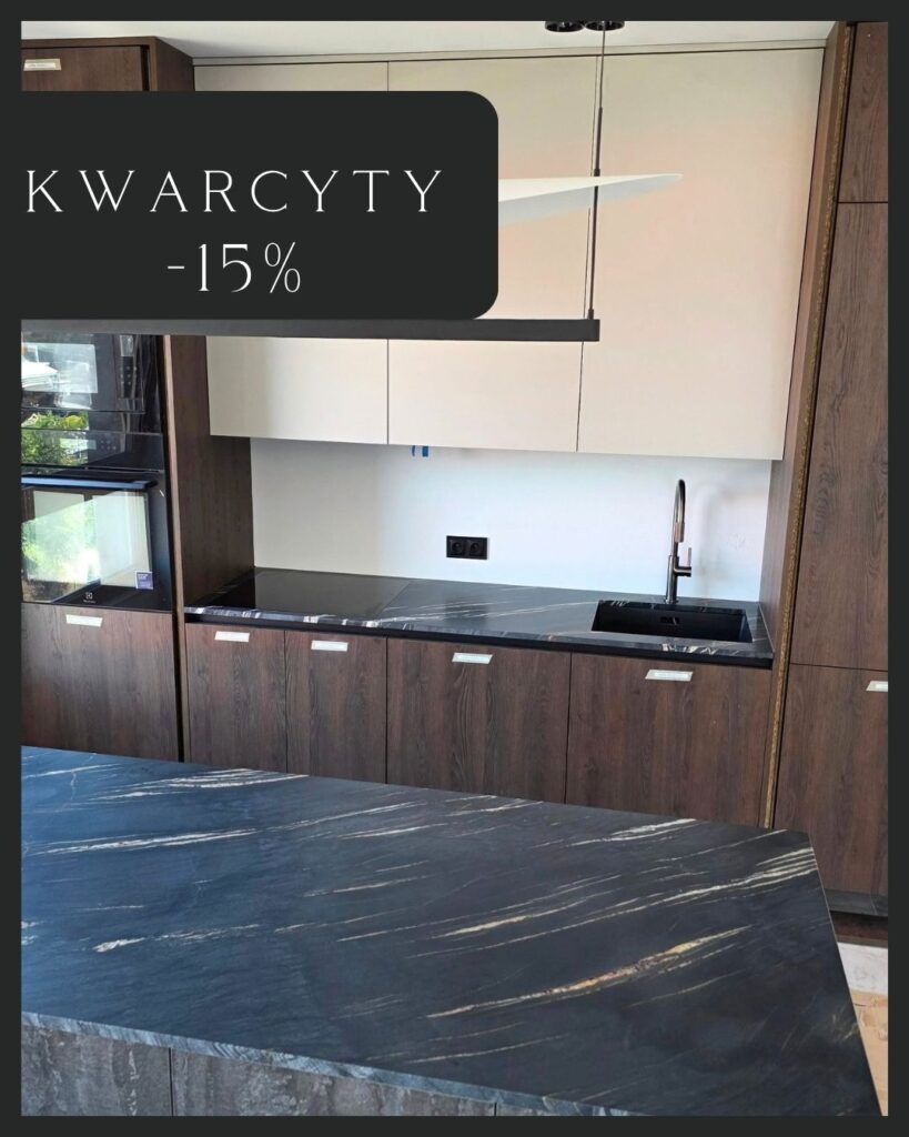promocja na blaty kuchenne, kwarcyt