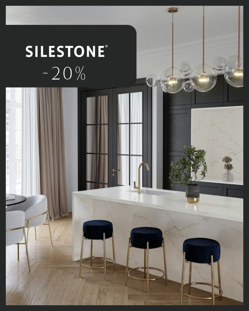 promocja na blaty kuchenne, silestone