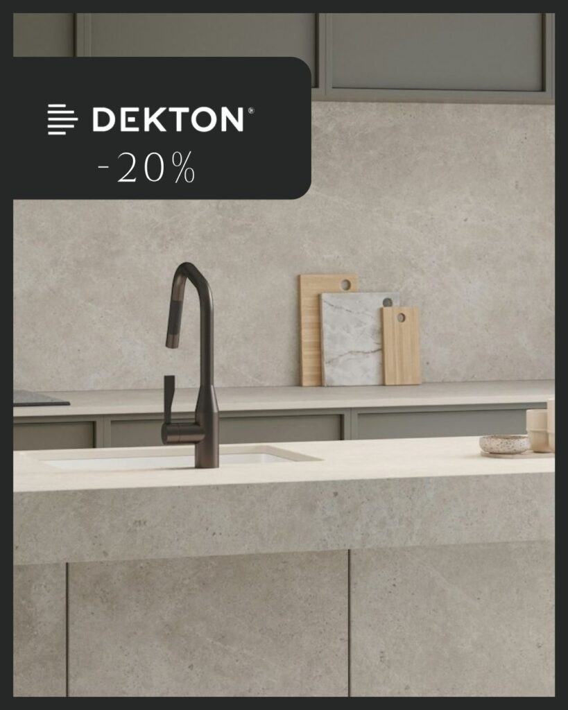 promocja na blaty kuchenne, dekton