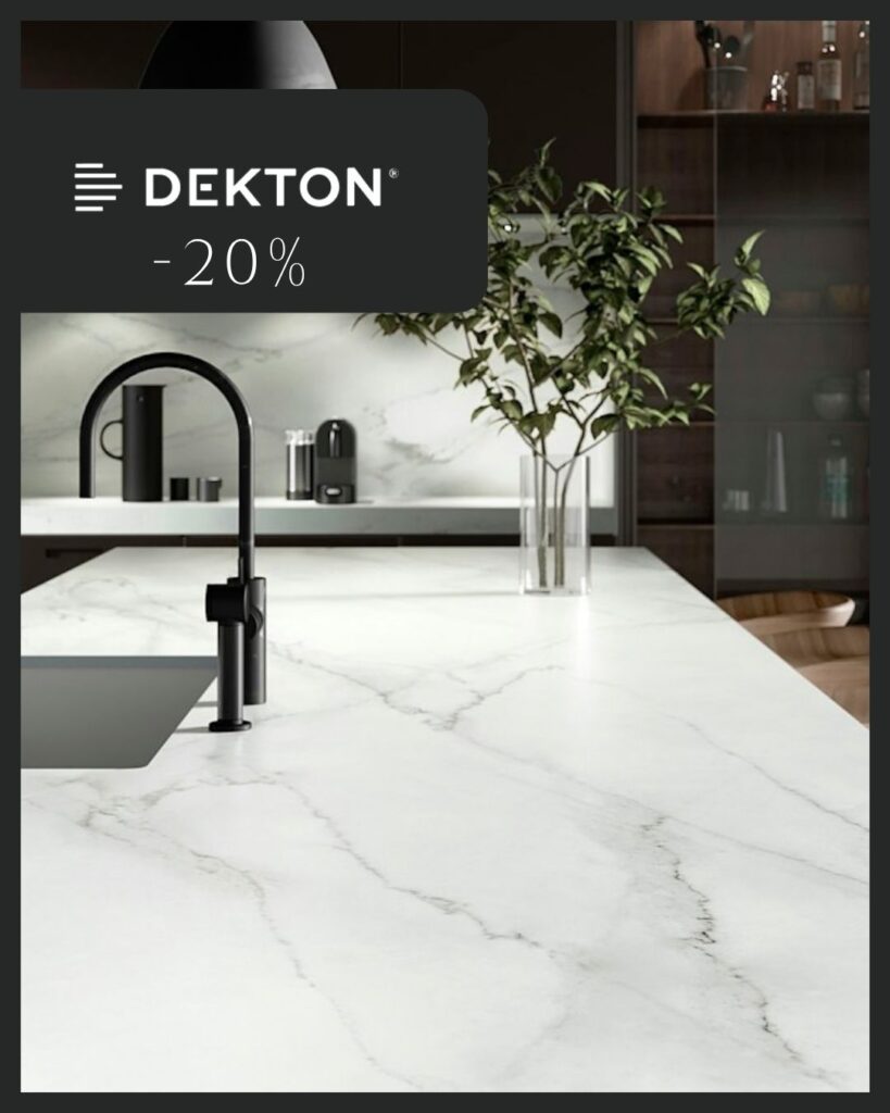 promocja na blaty kuchenne, dekton